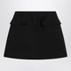 Alexander Mcqueen Black Wool Mini Skirt