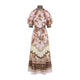 Zimmermann Pink Aster Billow Silk Long Dress
