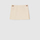 Gucci Skirt Linen Canvas W/Horsebit
