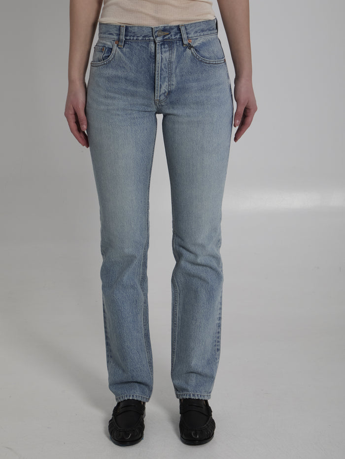 Saint Laurent Organic Cotton Denim Jeans