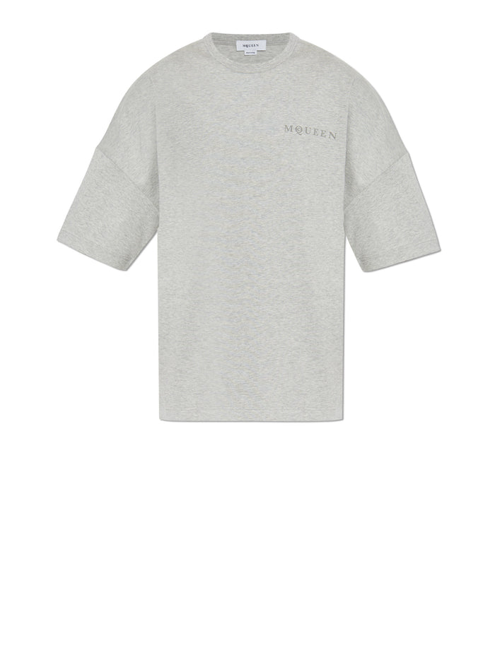 Alexander Mcqueen Grey T-Shirt