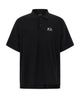 Balenciaga Black Laurel Classic Regular Polo Shirt
