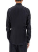 Alexander Mcqueen Blue Cotton Lyocell Shirt