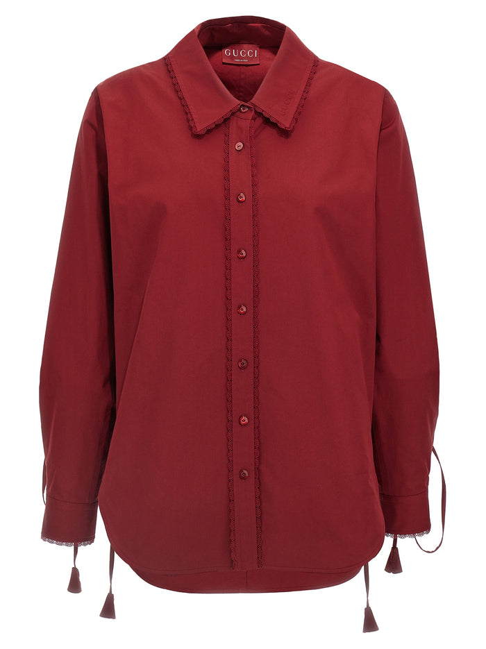 Gucci Lacing Shirt