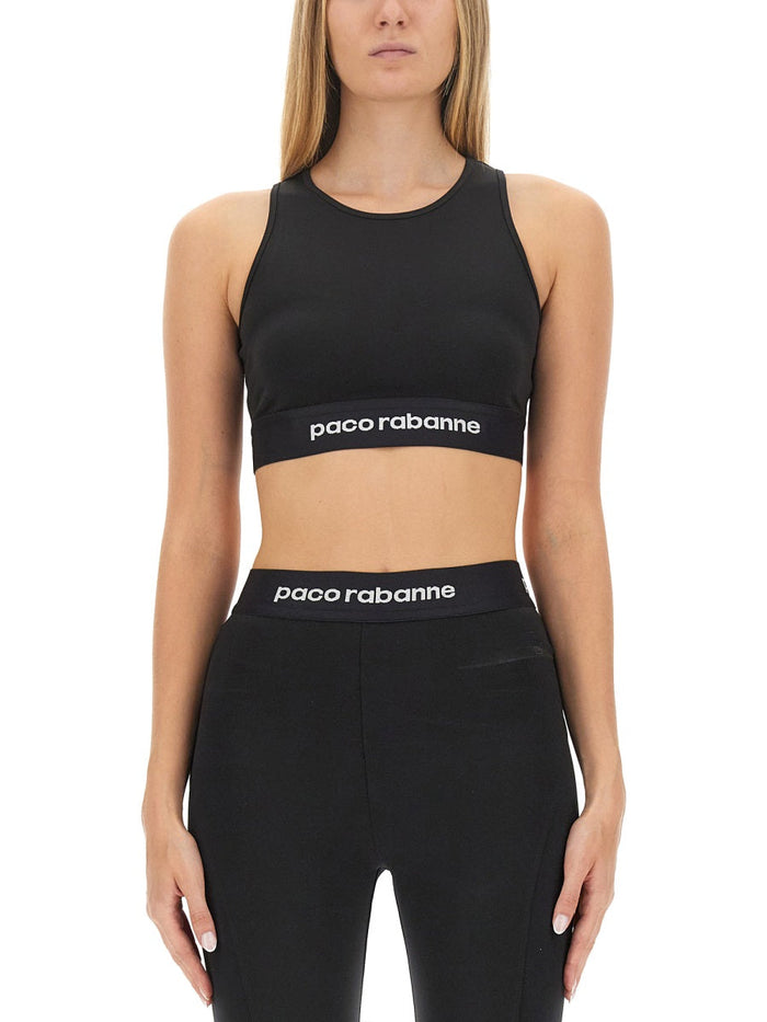 Paco Rabanne Tops With Logo