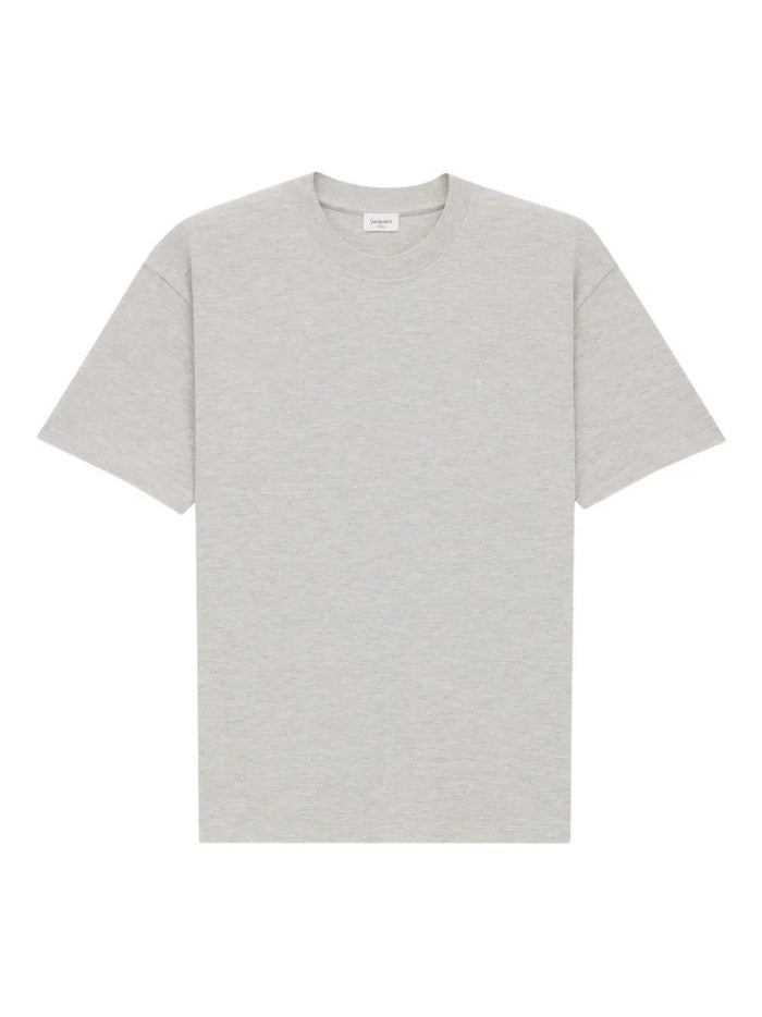 Saint Laurent T Shirt Large With Cassandre Embroidery