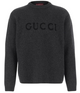 Gucci Ribbed Sweater With Embroidered Logo