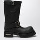 Balenciaga Venom Black Calfskin Boots
