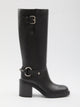 Gucci Black Leather Boots