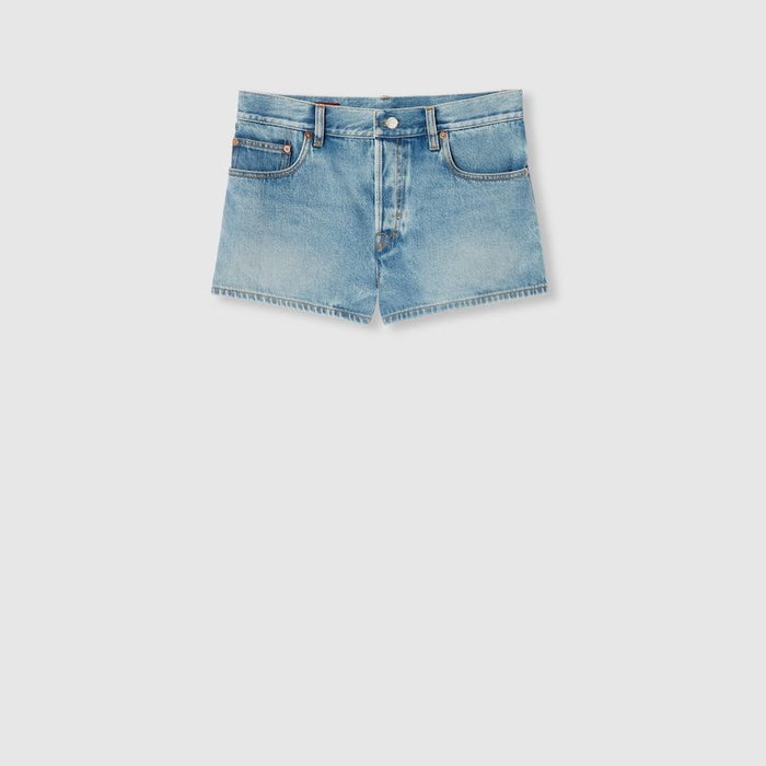 Gucci Pf12 Stone Washed Blue Denim