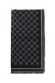 Gucci Fringed Geometric Pattern Scarf