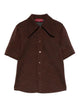 Gucci Brown Wool Shirt