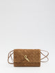 Bottega Veneta Quilted Leather Clutch Purse