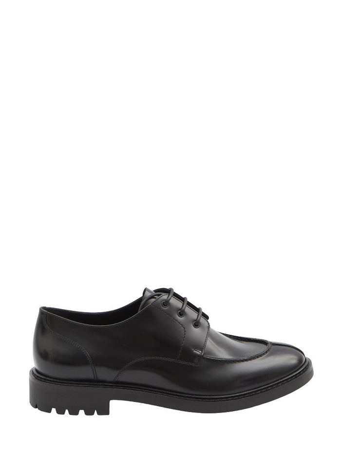 Saint Laurent Lino Derby Shoes With Lace-Up Design