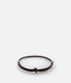 Bottega Veneta Sterling Fondant Leather Bracelet