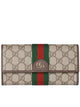 Gucci Canvas Striped Wallet