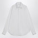 Alexander Mcqueen White Cotton Shirt With Studs