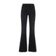 Balenciaga Women`S Slim Fit Bootcut Pants In Black/Green/Red