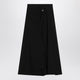 Balenciaga Draped Black Skirt In Crêpe