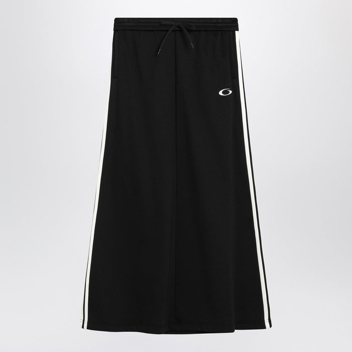 Balenciaga Long Black Skirt Loop Sports Icon