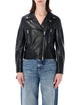 Sword Sword Classic Biker Leather Jacket