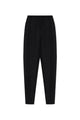 Balenciaga Palazzo Trousers With Elastic Waist In Black Wool