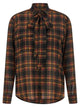Saint Laurent 'Cassandre' Lavallière Shirt