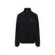 Balenciaga Back Zip Sweatshirt Black