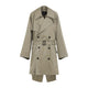 Balenciaga Grey Distressed Mohair-Blend Cardigan