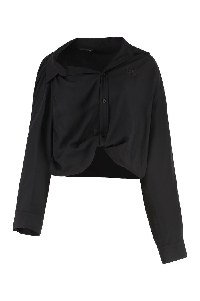 Balenciaga Shirt With Pointed Collar