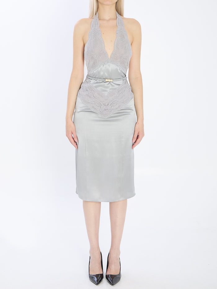 Gucci Silk Satin Dress