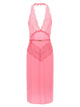 Gucci Satin And Lace Dress