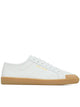 Saint Laurent White Leather Greenwich Sneakers