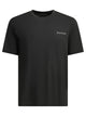 Houdini Sportswear Pace Air Message Black Recycled Polyester Crewneck T-Shirt