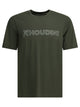 Houdini Sportswear Pace Air Message Green Recycled Polyester Crewneck T-Shirt