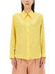 Gucci Crepe De Chine And Silk Shirt