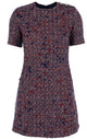 Gucci Gucci Tweed Short Sleeve Mini Dress