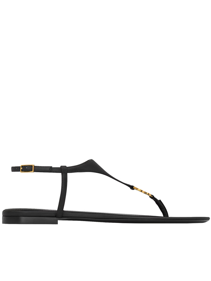 Saint Laurent Black Leather Cassandra 05