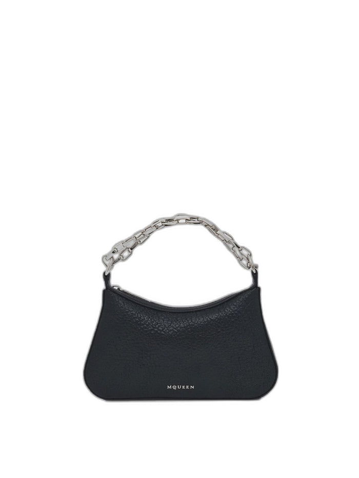 Alexander Mcqueen Black Leather Bags
