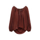 Zimmermann Red Aster Silk Blouse