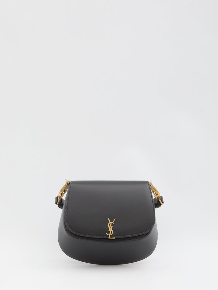 Saint Laurent Black Voltaire Leather Shoulder Bag