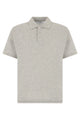 Saint Laurent Cotton Polo With Short Sleeves