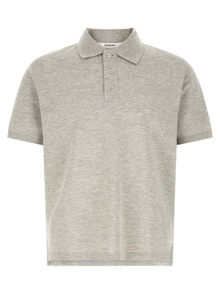 Saint Laurent 'Cassandre' Polo Shirt