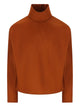 Saint Laurent High-Neck Satin Top