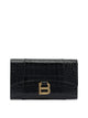 Balenciaga Black Leather Clutch