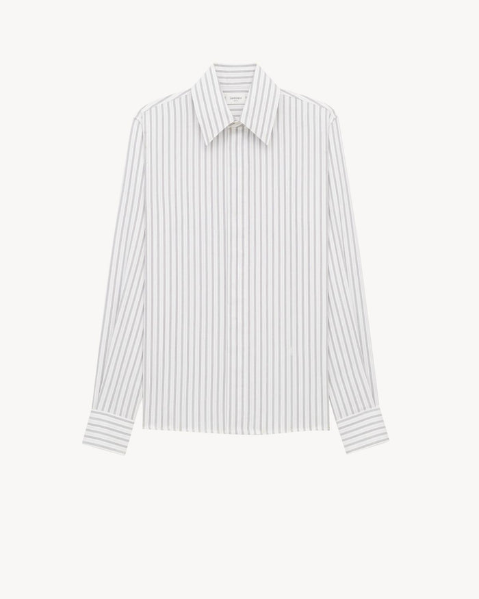 Saint Laurent Chemise S01k Boutons Rayure