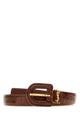 Saint Laurent Brown Leather Belt
