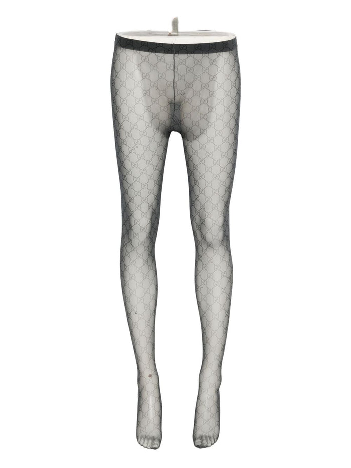 Gucci Printed Stretch Nylon Tights