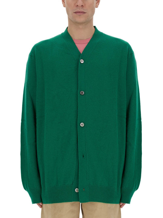Comme Des Garcons Shirt Wool Cardigan