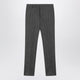 Gucci White/Black Mouliné Fabric Trousers